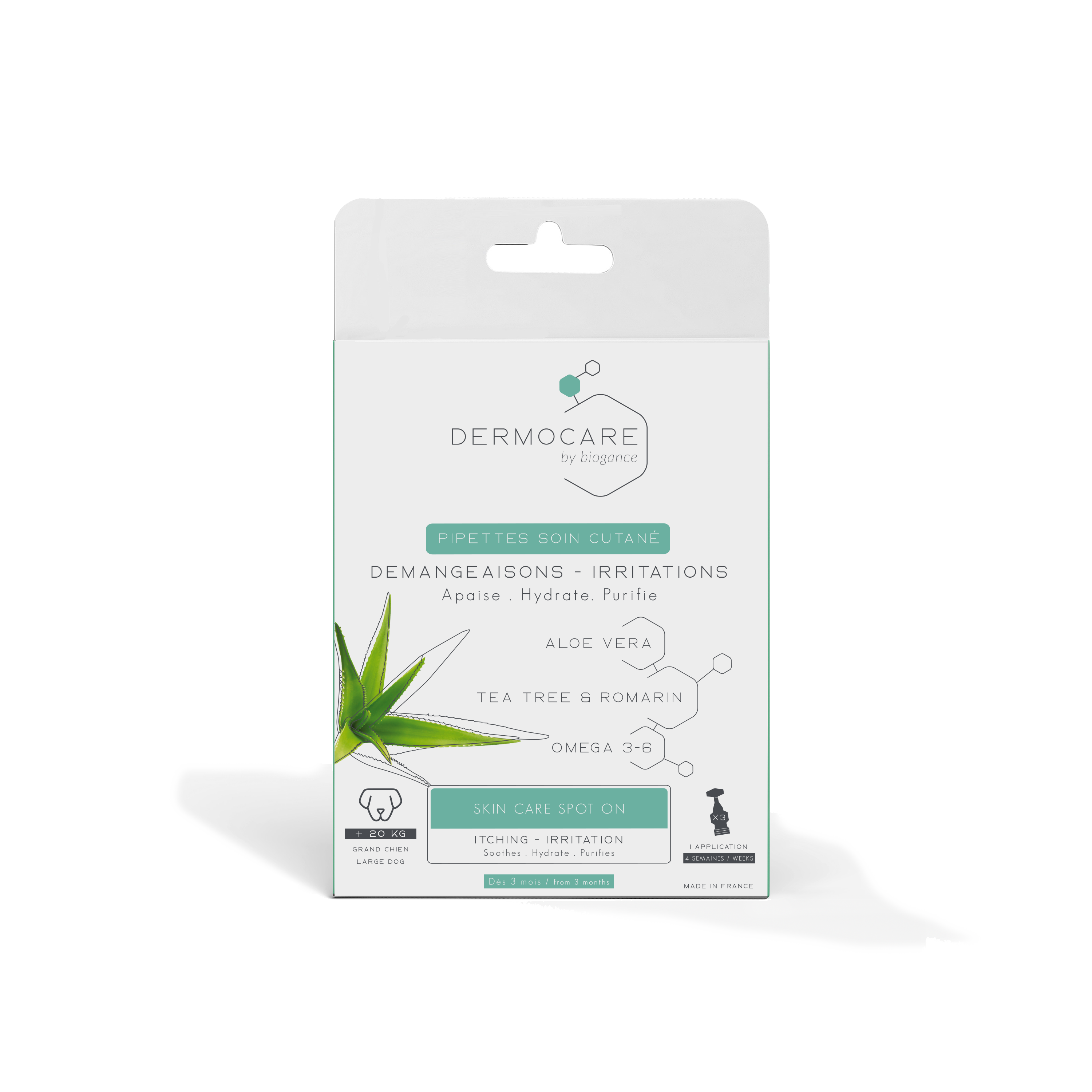 Pipettes Grand Chien Dermocare