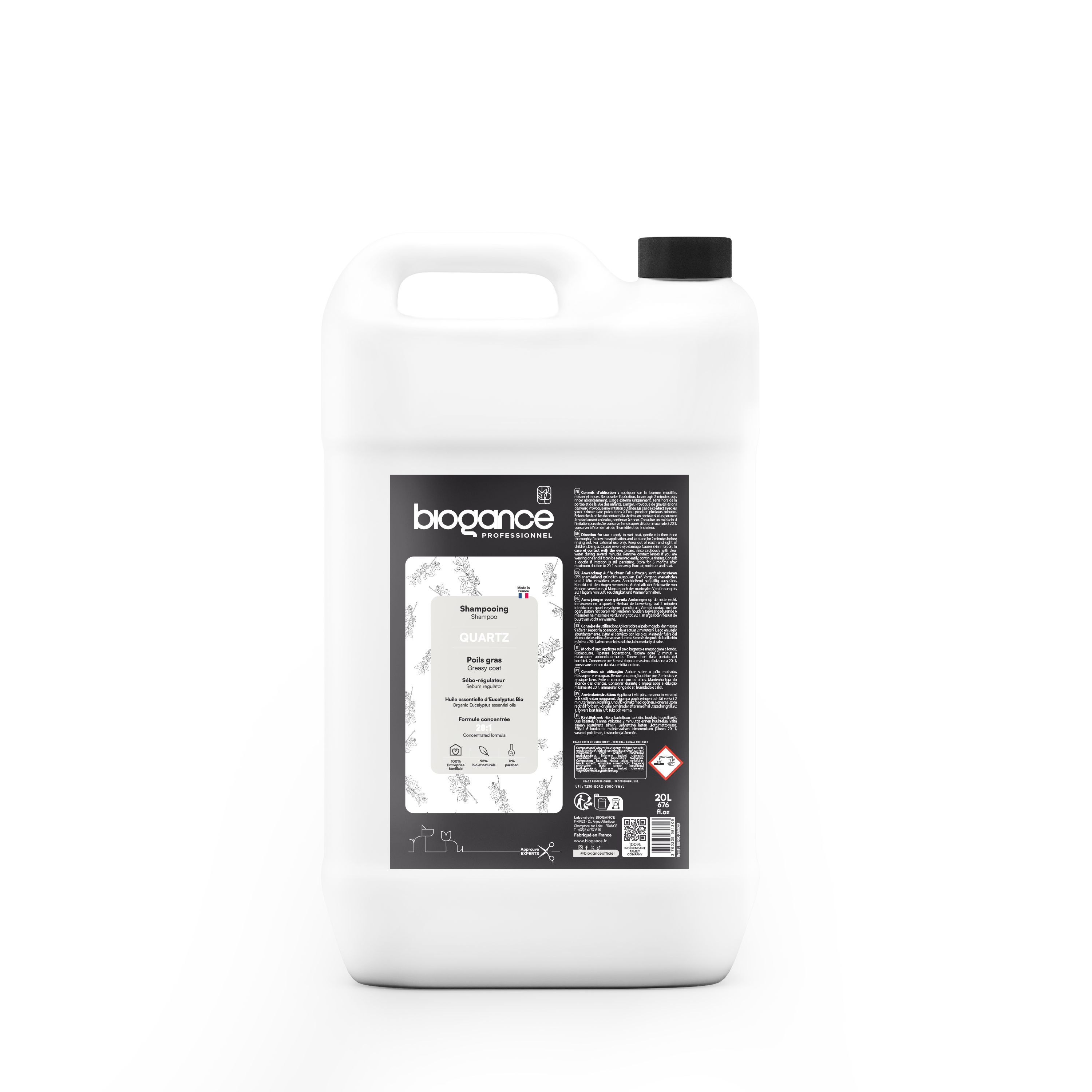 Quartz Pro Degreasing Shampoo