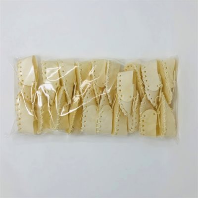 White Laced Shoe (Red and Green)