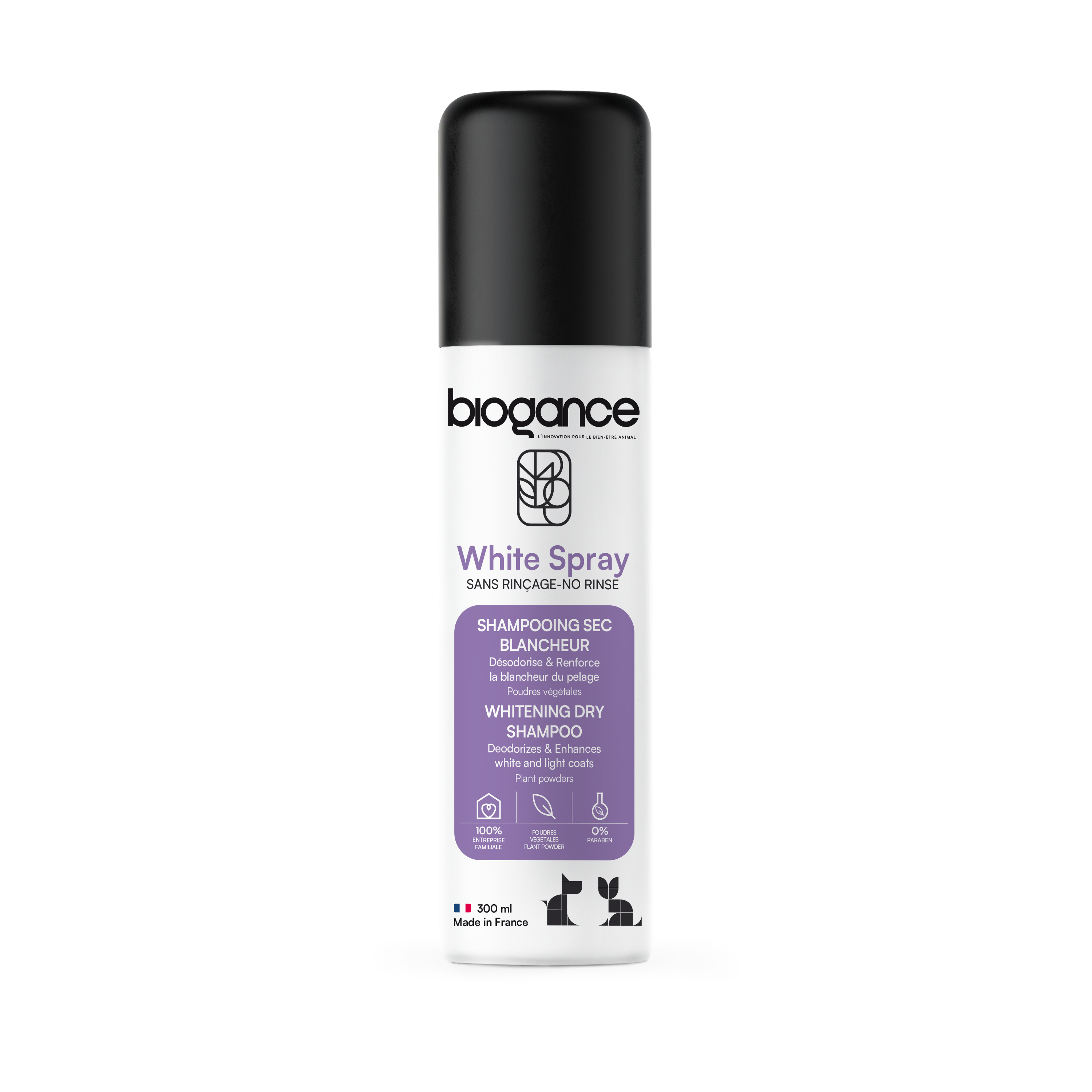 White Spray Dry Shampoo